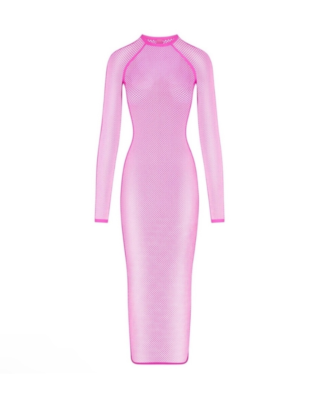 SKIMS Warp Knit Cover Up Long Sleeve Dress M-XL